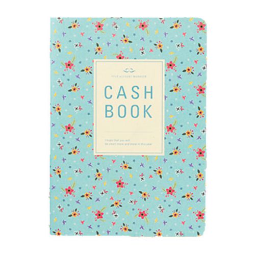 CASHBOOK Planners Daily planners scheduler Emerald Flower total 160p