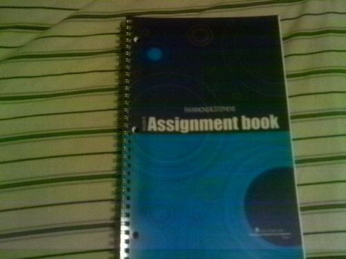Student Agenda Assignment Book
