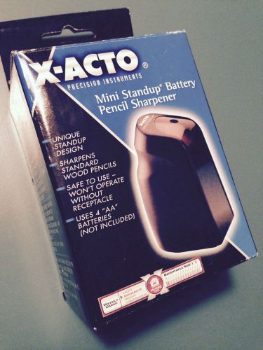 X-Acto Mini Standup Battery Operated Pencil Sharpener New in Box