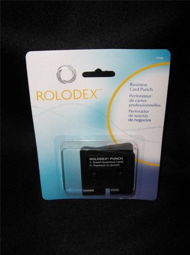 NIP ~ ROLODEX Business Card Punch #67699 ~ Free Shipping!