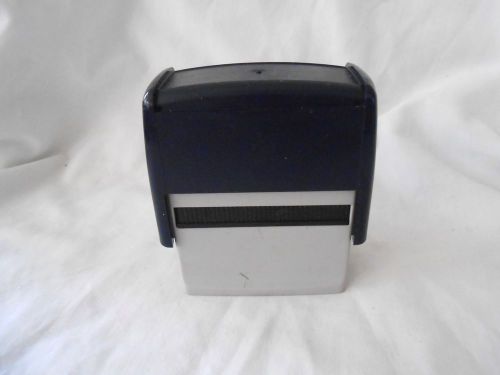 Self Inking Rubber Stamp Stamper in Black Ink Just Adhere Your Own Rubber Stamp
