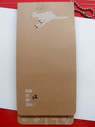 1X Kangaroo Sticky Memo Note Scratch Doodle Message Bookmark Stationery FREESHIP