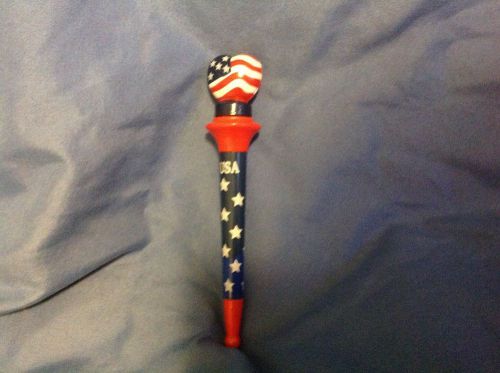 red,white&amp;blue American Heart ink pens(10)