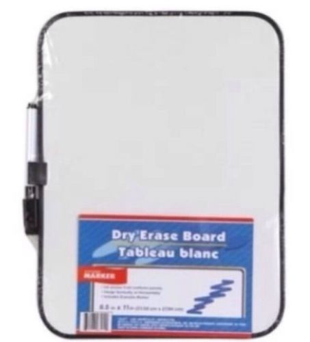 Dry Erase Board 8.5 x 11 w/ Marker and Magnets