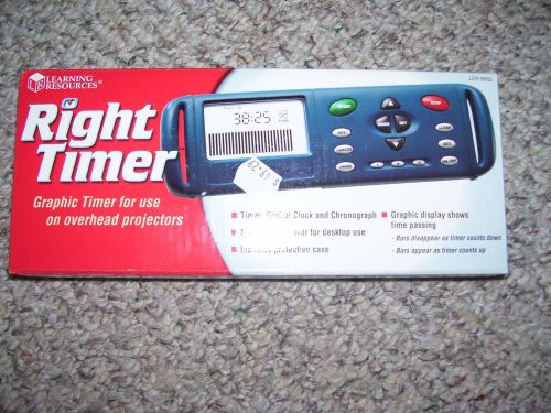 Learning Resources Right Timer - Graphic Timer for Overhead projectors