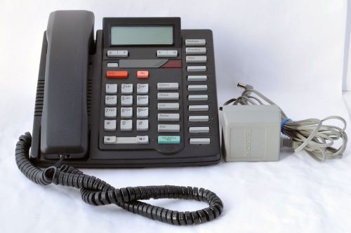 NORTEL NETWORKS AASTRA TELECOM TELEPHONE MODEL NT2N18AA13 with Power Supply