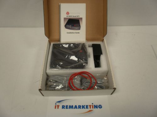 NEW Polycom NT4620 Quad NT1 with Adaptor and Cables