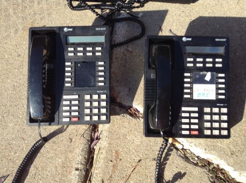 AT&amp;T AVAYA LUCENT 8510T ISDN TELEPHONE W/ HANDSET Lot Of Two