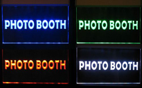 Photo Booth LED Multi Color light with remote control - AMAZING FOR YOUR BOOTH!