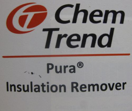 Chem trend pura insulation remover 1 gallon can spray foam rig mask gun machine for sale