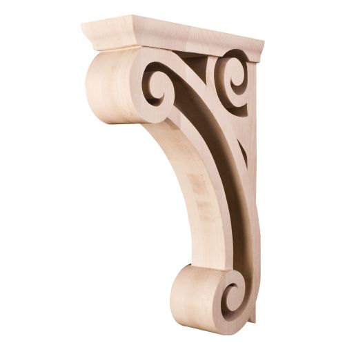 One Pair Open Space Corbels - 3&#034; x  9-3/4&#034;  x 14&#034; -  COR2-2-RW