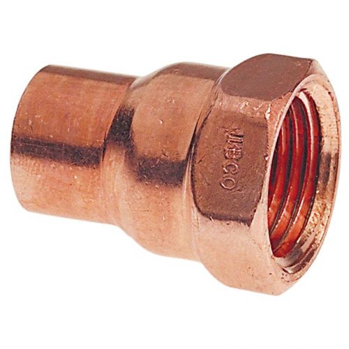 NIBCO, 1-1/2-in x 1-1/2-in Copper Threaded Adapter Fitting