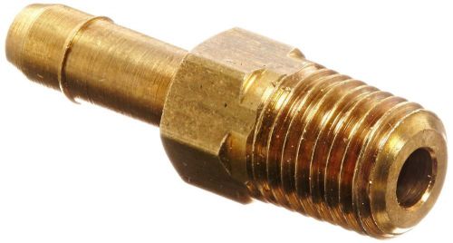 Eaton Weatherhead 1068X4X1 Brass CA360 Mini-Barb Brass Fitting, Adapter, 1/4&#034;