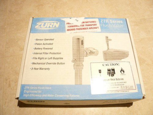 ZURN ZTR6200EVLL Flush Valve Toilet Water Closet Sensor 1 in sensor flushometer