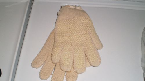 New Pair Heavy Knit Gloves--Large