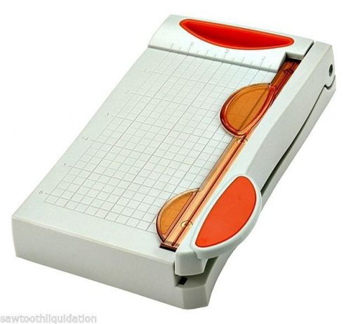 Guillotine Paper Cutter Trimmer Scrapbooking Extreme Couponing Photo Pic Cutters