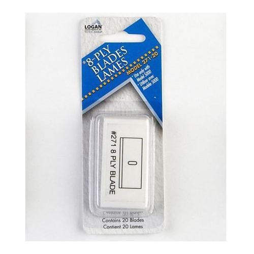 Logan graphics 8-ply replacement blade for 5000 cutter, 20 pack #271-20 for sale