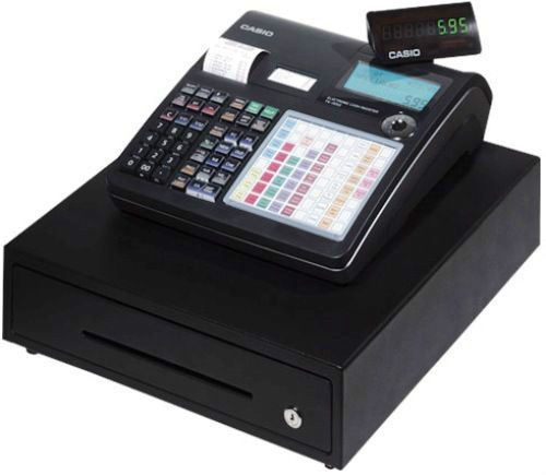 Casio tk-1550 tk1550 cash register perfect condition in open box for sale