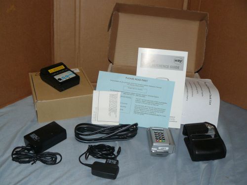 WAY SYSTEMS - Porti-S40 Printer and MTT-1581 Portable Credit Card Terminal