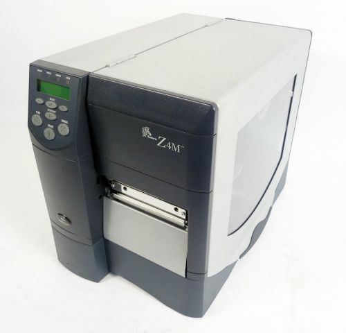 Zebra Z4M Printer Z4M00-1001-0000 300dpi Network ZebraNet 10/100 PrintServer