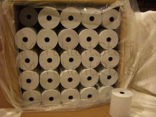 3-1/8&#034; x 230&#039; Thermal Paper 100 Rolls for POS and Cash Register Commercial ONLY
