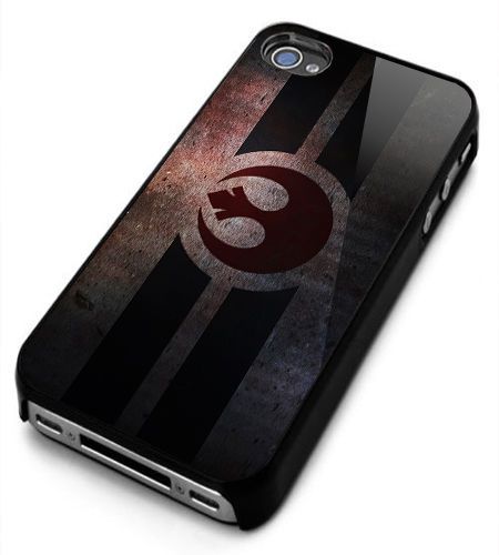 Metal Gray Star Wars Rebel Logo iPhone 5c 5s 5 4 4s 6 6plus
