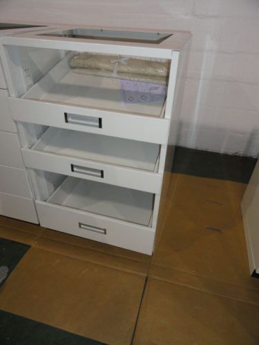 New Pharmacy 3 Drawer Bottle Cabinet