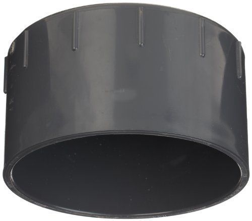 NEW Spears 447-G Series PVC Pipe Fitting  Cap  Schedule 40  Gray  3/4&#034; Socket