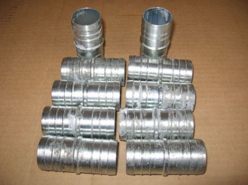 Pneumatic air hose fitting 1 3/8&#034; barb coupler splicer hole fixer 10pc tx-00427 for sale