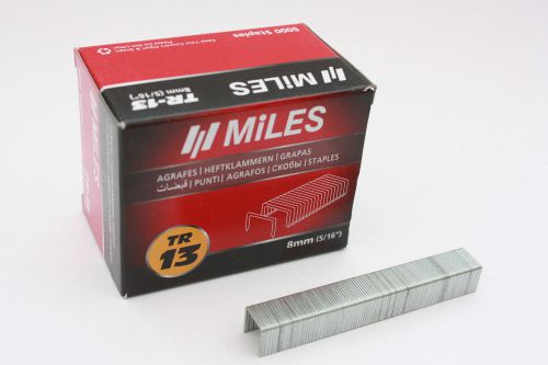 5000 Staples To Fit For Rapid 13 Type 13 Stapler 4-6-8-10-14mm Zinc Plated