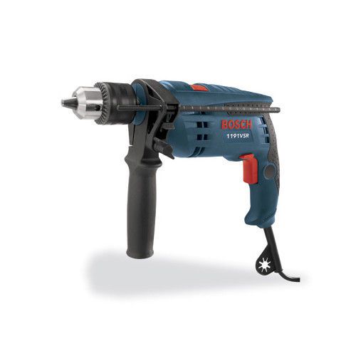 Bosch 1/2&#034; 120v single speed hammer drill 1191vsrk-rt for sale