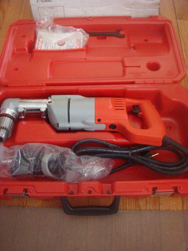 Milwaukee 3002-1 Electrician&#039;s 1/2&#034; D-Handle Right Angle Drill Kit New