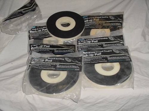 Porter Cable 7800 Back Up Pads--- Norton--9&#034; (lot of7) 03292
