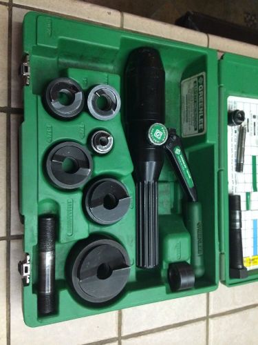 Greenlee 7804sb/7806sb quick draw hydraulic punch driver for sale