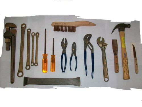 Ampco hazmat nonsparking tool set m-49 for sale