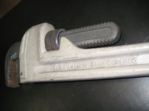 ROTHENBERGER Aluminium Pipe Wrench 24&#034;