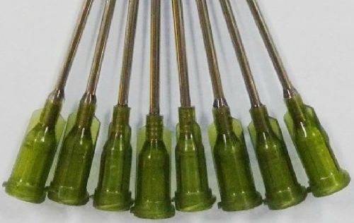 100pcs blunt dispensing needles syringe needle tips 14 gauge luer lock 38mm for sale
