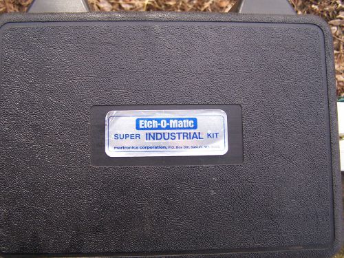 JT50SIK ETCH-O-MATIC SUPER INDUSTRIAL ELECTRONIC MARKING KIT