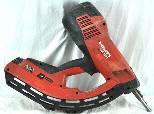 HILTI GX 120 GAS Actuated Nail Gun Fastening Tool for 9/16&#034; - 1-9/16&#034; Fasteners