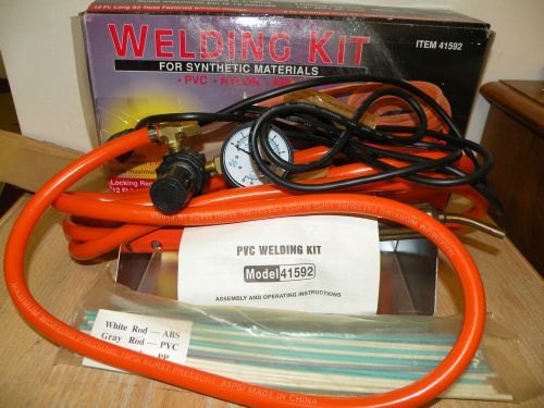 Welding Kit for Synthetic Materials PVC Nylon ABS (Harbor Freight Tools #41592)