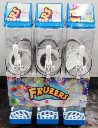 Carpigiani ghz 342 ff ( 3 bowl ) frozen drink/slushy machine for sale