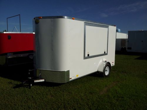 New! 2014 ,  7&#039; x 10&#039; hot dog catering, burger, icee, bar b que ,novelty trailer for sale