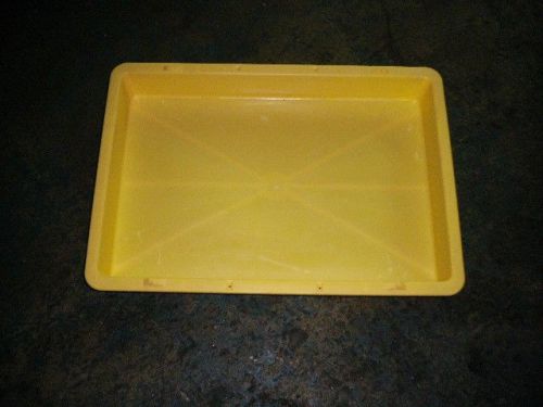 Yellow pizza dough trays food storage pizza prep food preperation for sale
