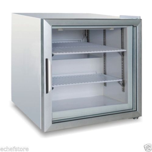 Metalfrio 22-1/2&#034; Glass Door Countertop Freezer (MSCTF-2)