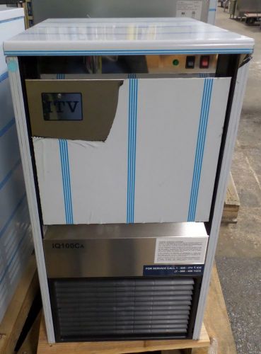 Itv undercounter ice machine maker soft chewable ice iq100c for sale