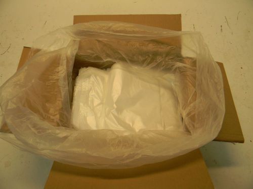 PLASTIC GUSSETED POLY BAGS FOOD GRADE 500 COUNT BOXED CASE 22.75X13X30.25x0005