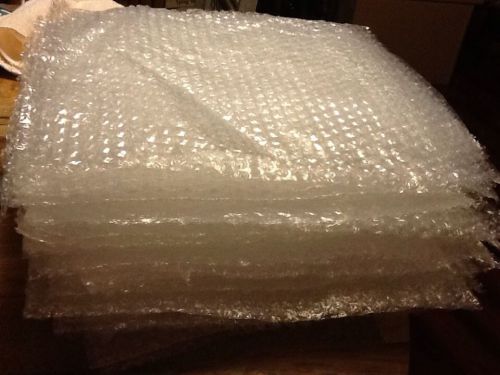 Big Lot Of Used Bubble Wrap Sheets 12X 13 1/2
