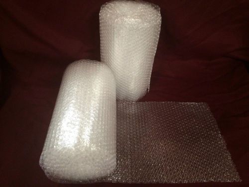 2 X 25Ft Bubble Wrap/Roll! 3/16&#034;(Small) Bubbles! 12&#034; Wide! Perforated Every 12&#034;