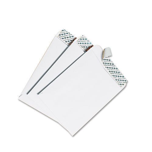 Redi-Strip Catalog Envelope, 12 x 15 1/2, White, 100/Box