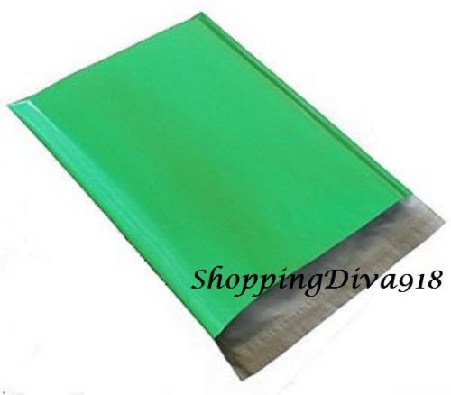 25 Green 7.5x10 Poly Mailers Envelopes Shipping Bags